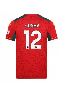 Fotbalové Dres Wolves Matheus Cunha #12 Venkovní Oblečení 2023-24 Krátký Rukáv